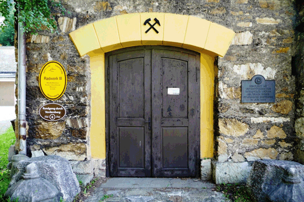Eingang ins Gebläsehaus